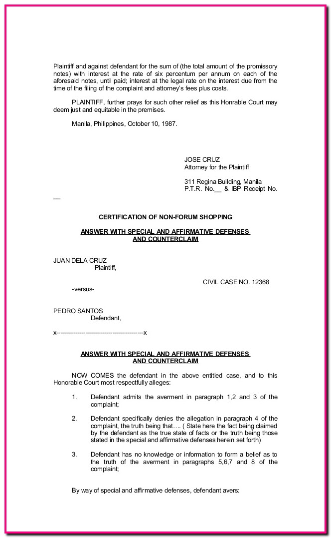 Promissory Note Template Philippines Promissory Note Template Philippines