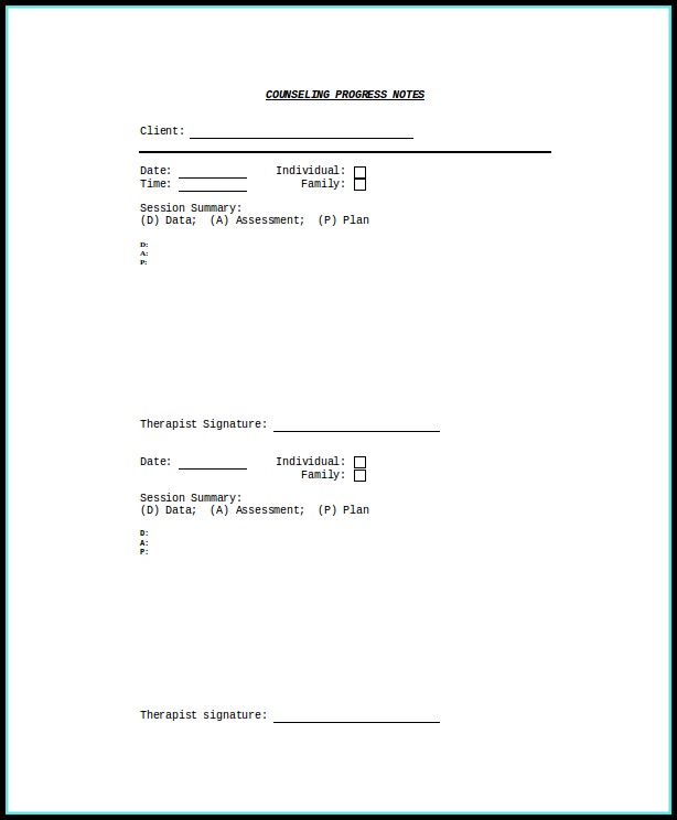 Psychotherapy Progress Note Template Pdf Psychotherapy Progress Note Template Pdf