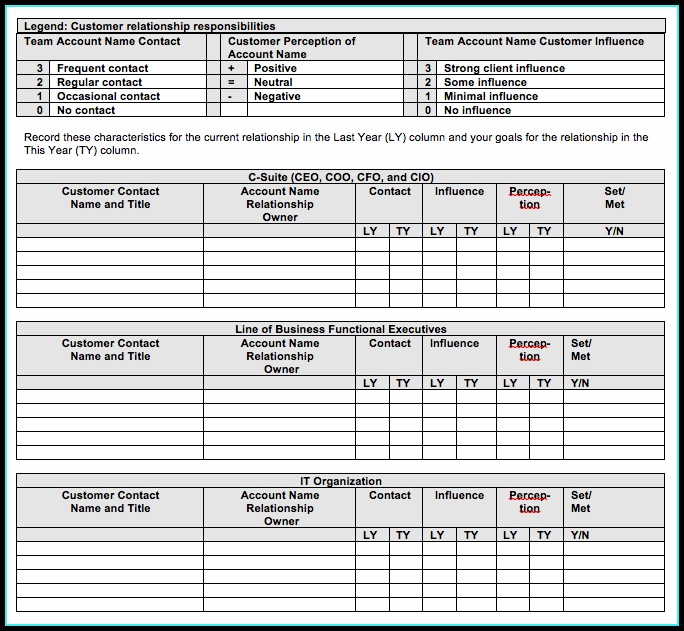 Strategic Account Plan Template Word Strategic Account Plan Template Word