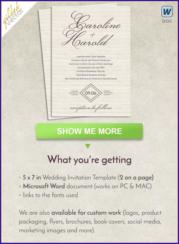 Wedding Invitation Templates Word Document Wedding Invitation Templates Word Document