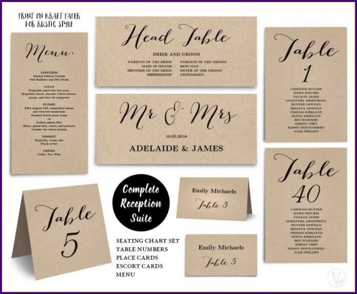 Wedding Reception Table Numbers Templates Wedding Reception Table Numbers Templates