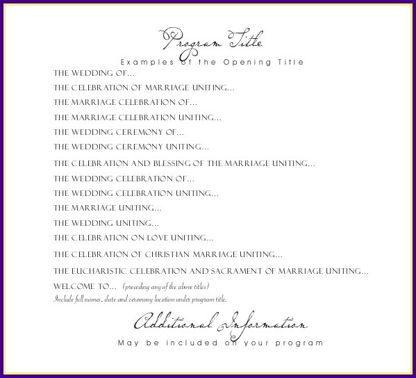 Wedding Reception Template Wedding Reception Template