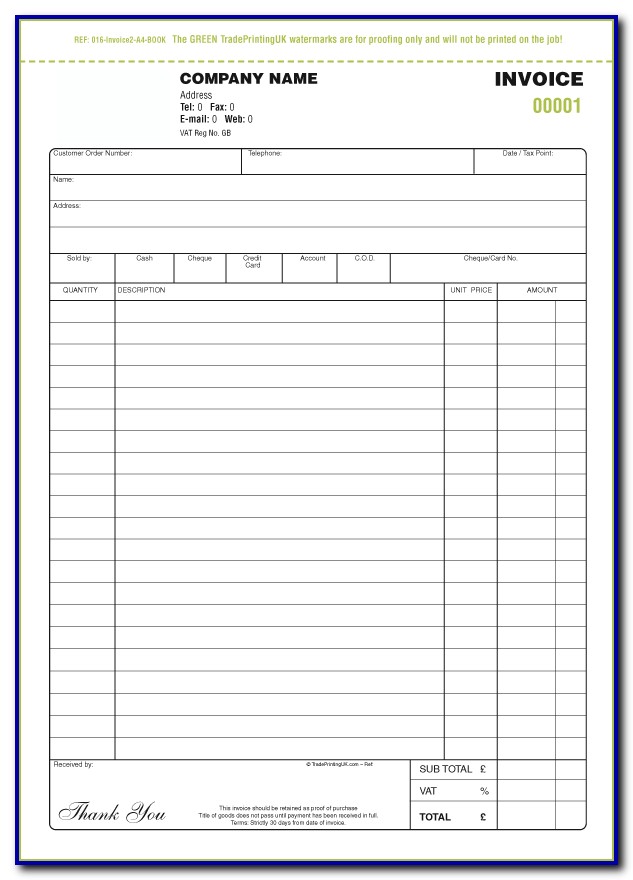 Free Printable Invoice Templates Uk Free Printable Invoice Templates Uk