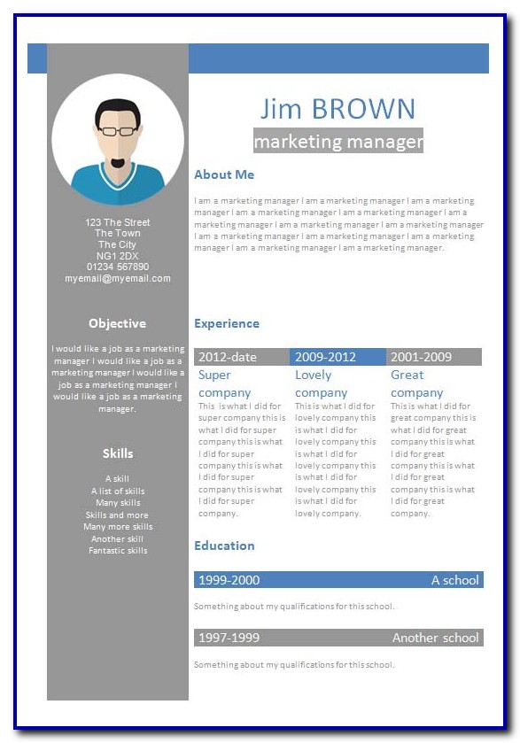 Free Professional Resume Templates Microsoft Word 2010 Free Professional Resume Templates Microsoft Word 2010