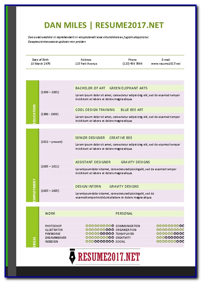 Free Resume Templates Microsoft Word 2017 Free Resume Templates Microsoft Word 2017