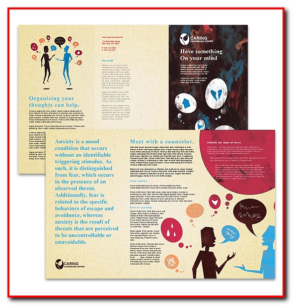 Tri Fold Brochure Template Free Word Tri Fold Brochure Template Free Word