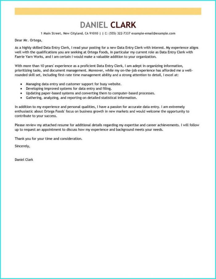 Download Resume Cover Letter Template Download Resume Cover Letter Template