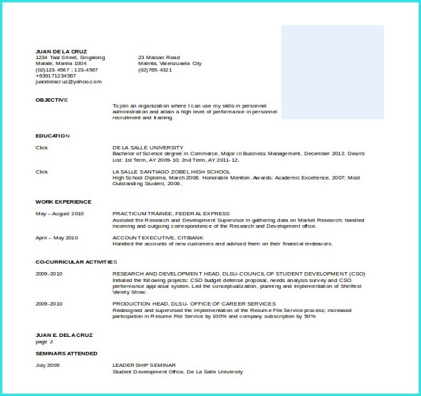 Download Resume Templates In Word Format Download Resume Templates In Word Format