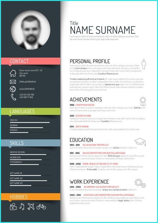 Download Unique Resume Templates Download Unique Resume Templates