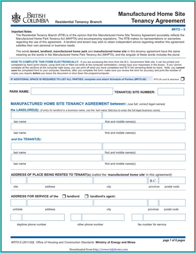 Sublet Agreement Template Bc Sublet Agreement Template Bc