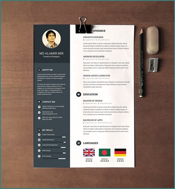 Free Modern Resume Templates For Word Free Modern Resume Templates For Word