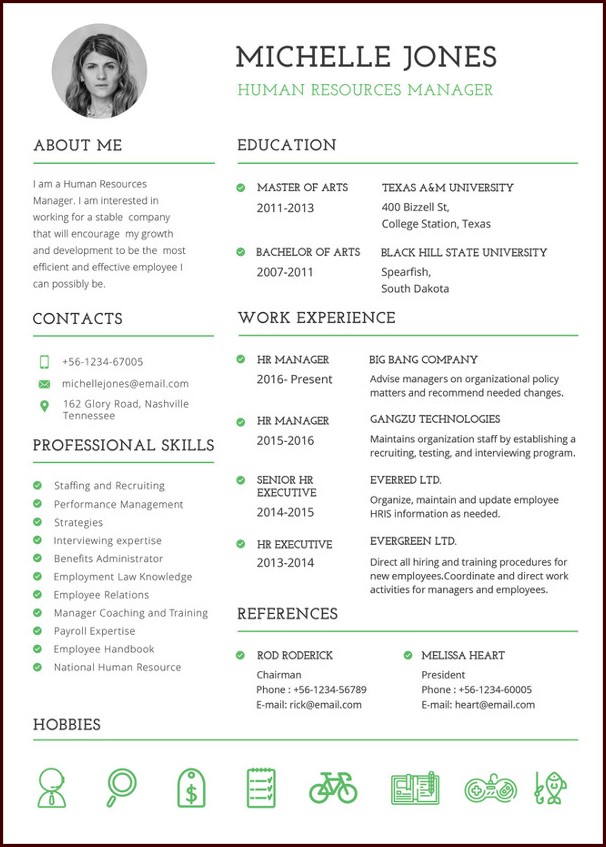 Free Professional Resume Templates Word Free Professional Resume Templates Word