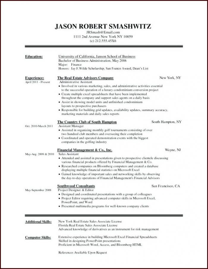 Free Resume Templates Word 2010 Free Resume Templates Word 2010