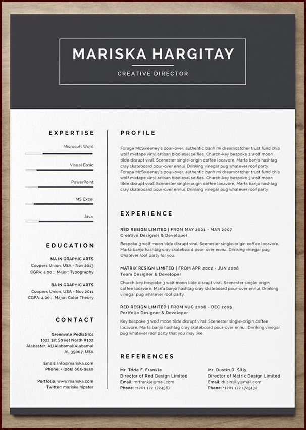 Free Resume Templates Word With Photo Free Resume Templates Word With Photo