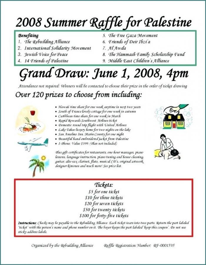Raffle Tickets Template Free In Word Raffle Tickets Template Free In Word