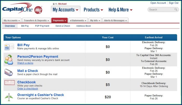 Capital One Bank Statement Template Capital One Bank Statement Template