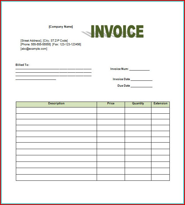 Free Invoice Template Uk Pdf Free Invoice Template Uk Pdf