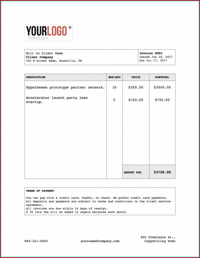 Free Invoice Templates For Openoffice Free Invoice Templates For Openoffice
