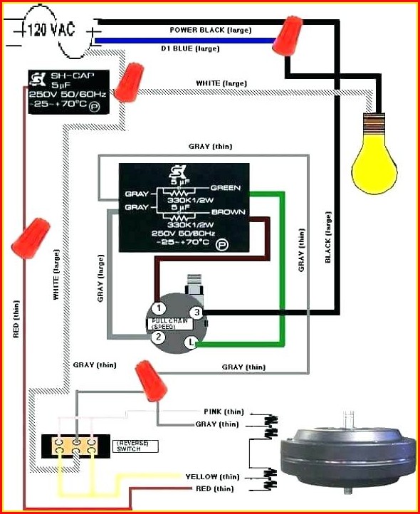 Ceiling Fan 4 Wire Switch Wiring Diagram Ceiling Fan 4 Wire Switch Wiring Diagram