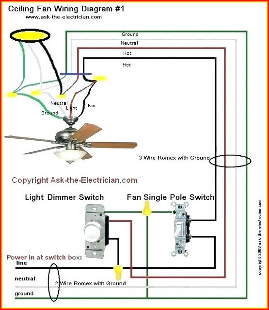 Ceiling Fan Light Kit Wiring Diagram Ceiling Fan Light Kit Wiring Diagram