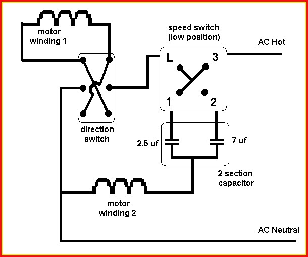 Ceiling Fan Wiring Diagram 3 Speed Ceiling Fan Wiring Diagram 3 Speed