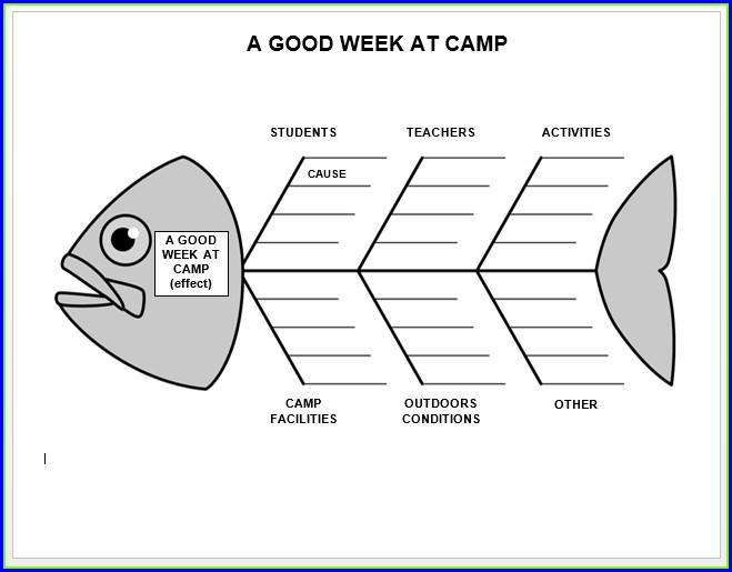 Fishbone Diagram Microsoft Word Fishbone Diagram Microsoft Word