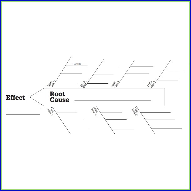 Fishbone Diagram Template Doc Fishbone Diagram Template Doc