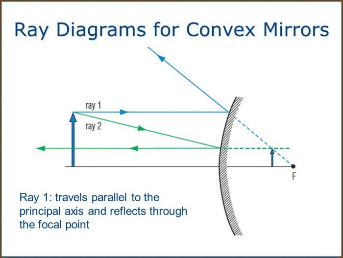 Ray Diagram For Convex Mirror Ray Diagram For Convex Mirror