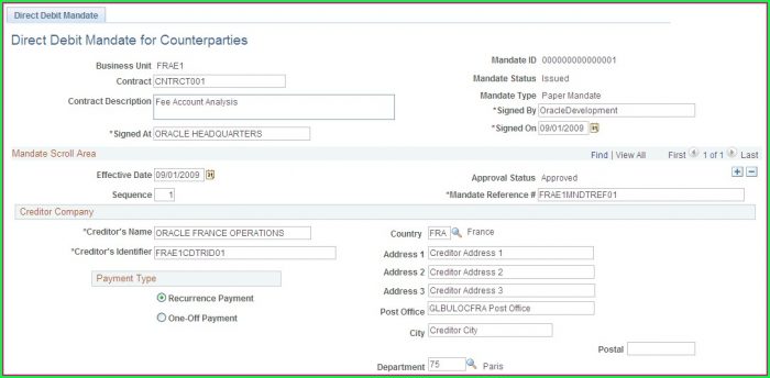 Blank Direct Debit Form Template Blank Direct Debit Form Template