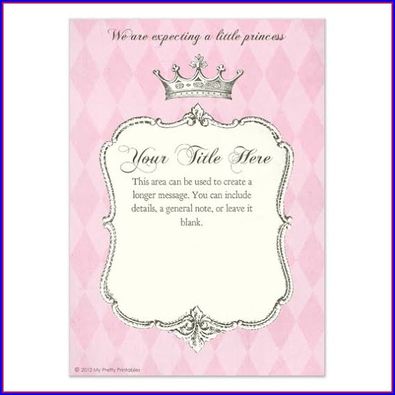 Blank Disney Princess Invitation Template Blank Disney Princess Invitation Template