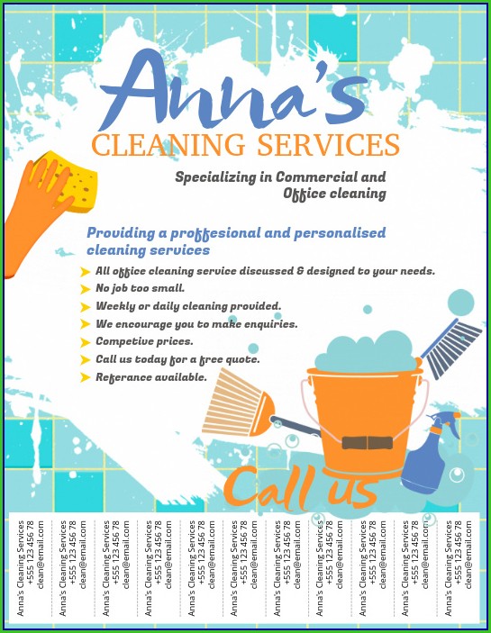 Cleaning Flyers Templates Free Cleaning Flyers Templates Free