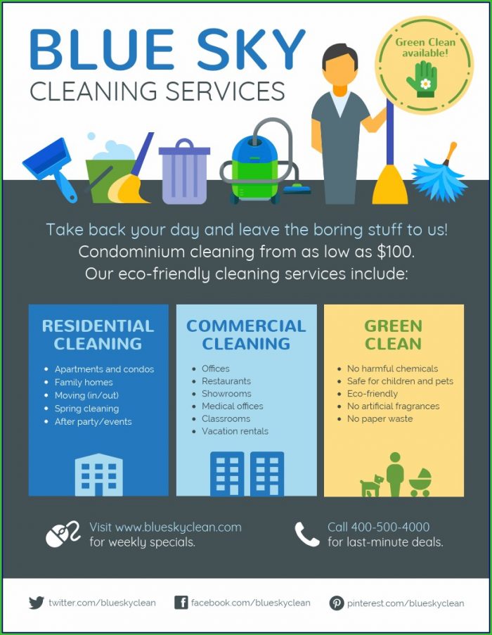Cleaning Services Flyers Templates Free Cleaning Services Flyers Templates Free