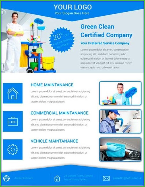 Cleaning Services Flyers Templates Cleaning Services Flyers Templates