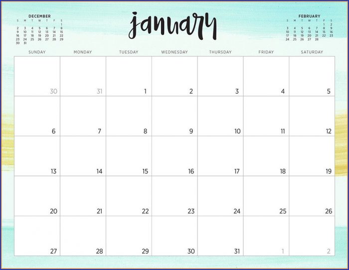 Desk Calendar Template 2019 Free Desk Calendar Template 2019 Free