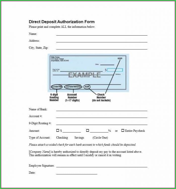 Direct Debit Form Template Word Direct Debit Form Template Word