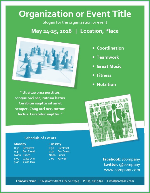 Editable Flyer Templates Word Editable Flyer Templates Word