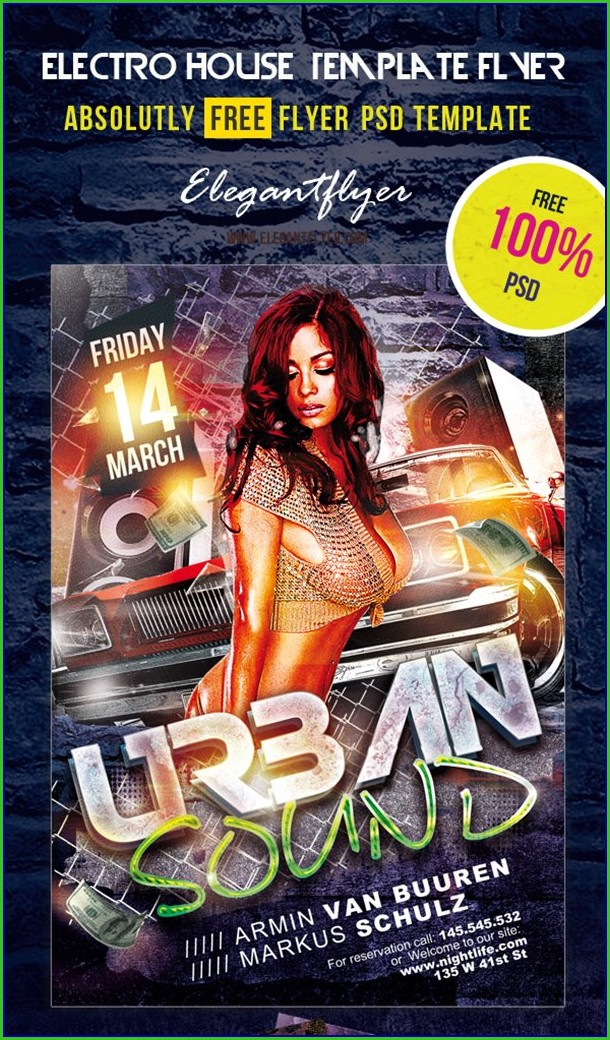 Editable Free Flyer Templates Psd Editable Free Flyer Templates Psd