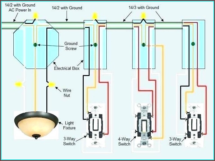 Electrical 4 Way Switch Wiring Diagram Electrical 4 Way Switch Wiring Diagram