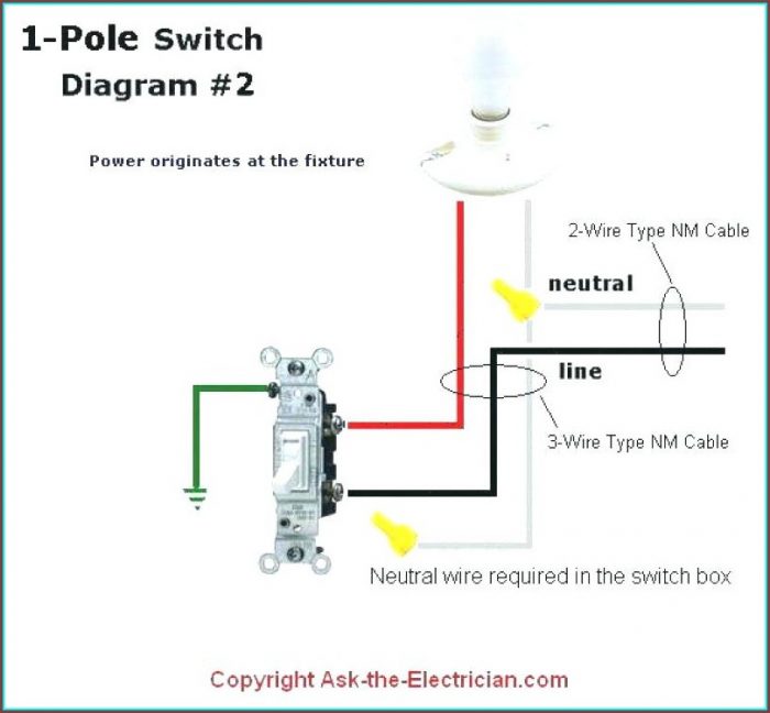 Electrical Wiring Diagram For Light Switch Electrical Wiring Diagram For Light Switch