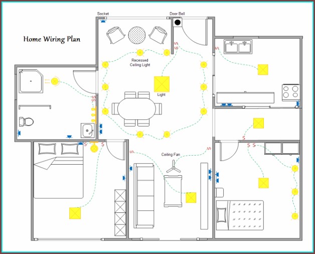 Electrical Wiring Diagram House Electrical Wiring Diagram House