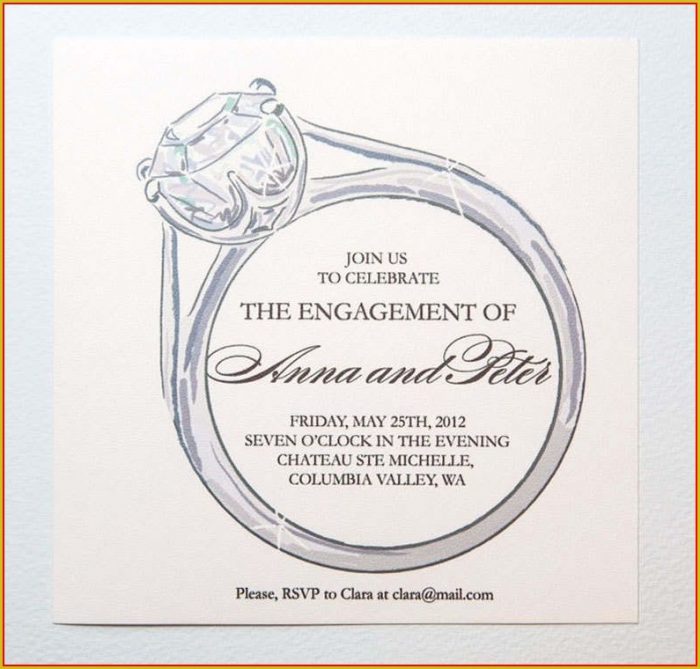 Engagement Invite Templates Engagement Invite Templates