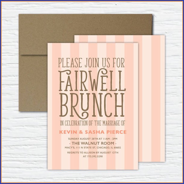 Farewell Lunch Invitation Template Free Farewell Lunch Invitation Template Free