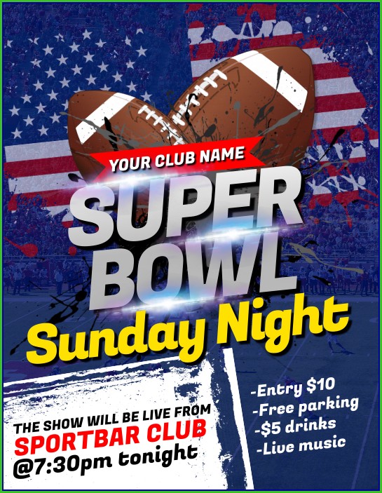 Football Fundraiser Flyer Templates Free Football Fundraiser Flyer Templates Free