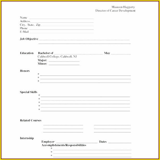 Free Blank Resume Templates 2019 Free Blank Resume Templates 2019