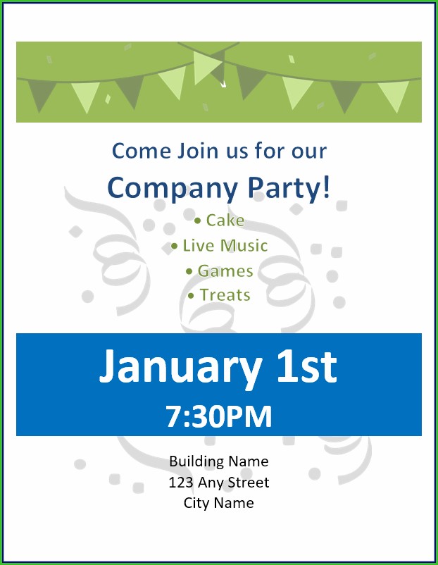 Free Editable Flyer Templates For Word Free Editable Flyer Templates For Word