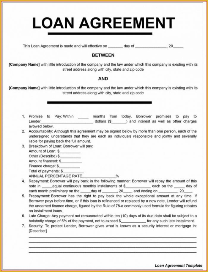 Free Loan Agreement Template Word South Africa Free Loan Agreement Template Word South Africa
