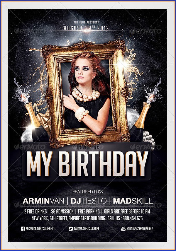 Invitation Poster Template Psd Invitation Poster Template Psd