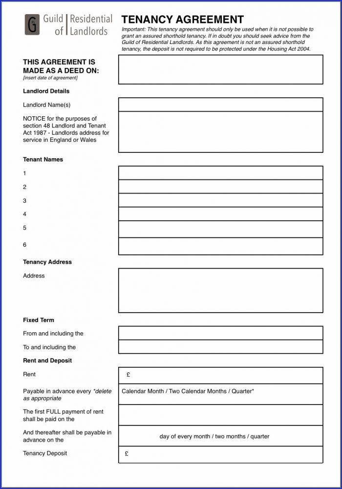 Lodger Agreement Template Pdf Lodger Agreement Template Pdf