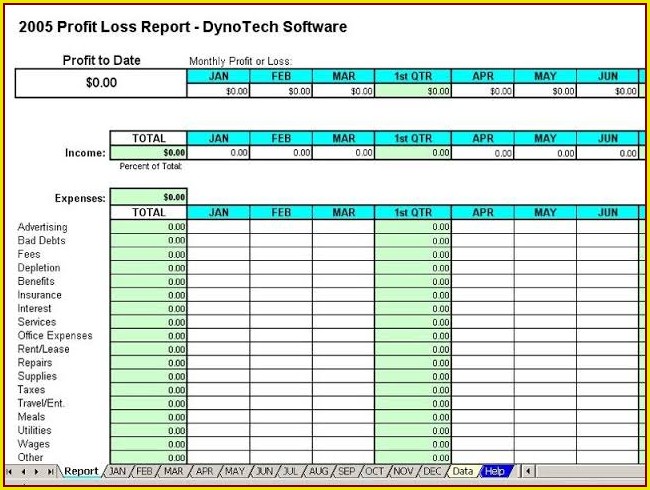 Monthly Income And Expense Report Template Monthly Income And Expense Report Template