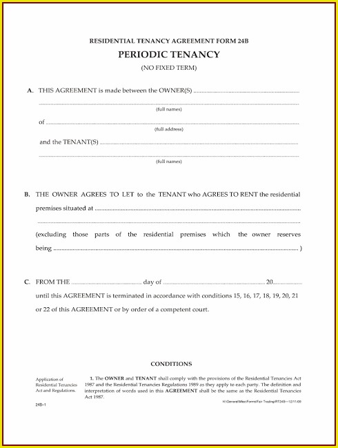 Periodic Tenancy Agreement Template Pdf Periodic Tenancy Agreement Template Pdf
